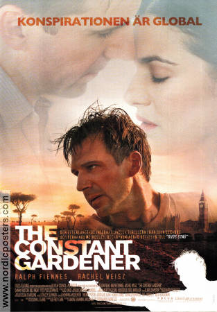 The Constant Gardener 2005 poster Ralph Fiennes Rachel Weisz Danny Huston Fernando Meirelles Hitta mer: Africa