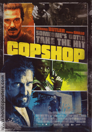 Copshop 2021 poster Gerard Butler Frank Grillo Alexis Louder Joe Carnahan Poliser