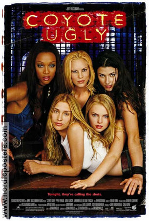 Coyote Ugly 2000 poster Piper Perabo Adam Garcia John Goodman Izabella Miko David McNally Damer