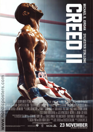 Creed II 2018 poster Michael B Jordan Sylvester Stallone Tessa Thompson Steven Caple Jr Boxning
