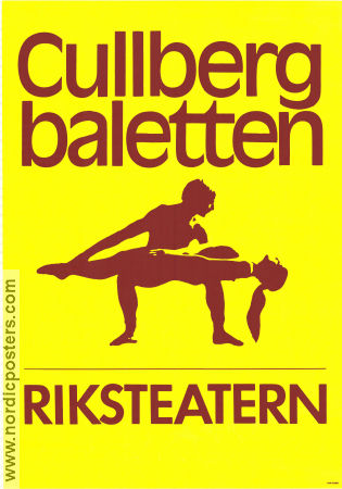 Cullbergbaletten 1980 poster Hitta mer: Riksteatern Hitta mer: Teater