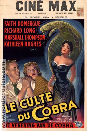 Cult of the Cobra 1955 poster Faith Domergue Francis D Lyon