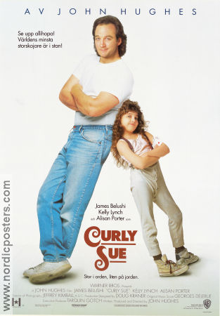 Curly Sue 1991 poster James Belushi John Hughes