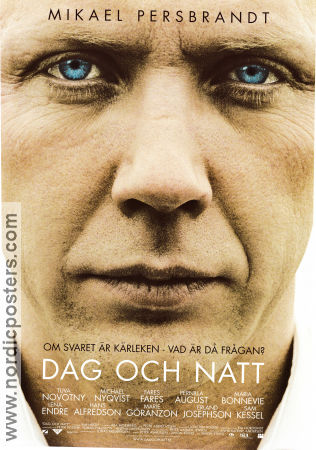 Dag och natt 2004 poster Mikael Persbrandt Sam Kessel Maria Bonnevie Tuva Novotny Simon Staho