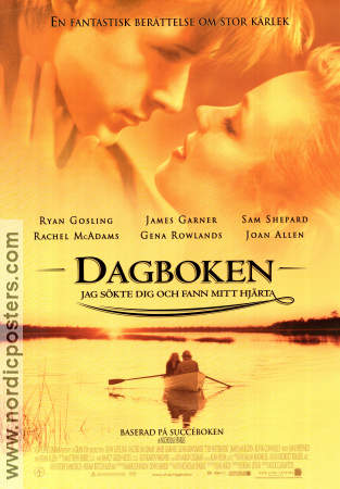 Dagboken 2004 poster Gena Rowlands James Garner Ryan Gosling Rachel McAdams Nick Cassavetes Romantik