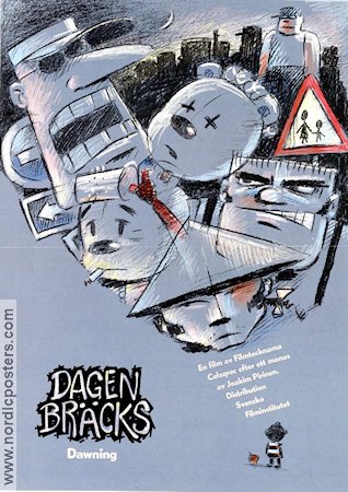 Dagen bräcks 1985 poster Text: Joakim Pirinen Animerat