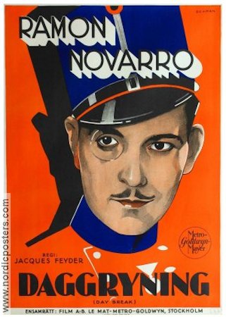 Daggryning 1931 poster Ramon Navarro