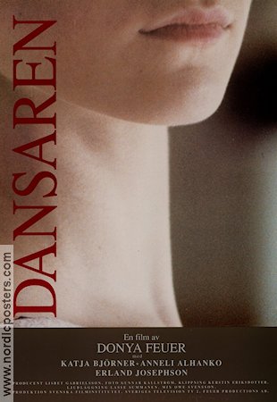 Dansaren 1994 poster Anneli Alhanko Erland Josephson Balett