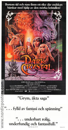 The Dark Crystal 1982 poster Kathryn Mullen Jim Henson