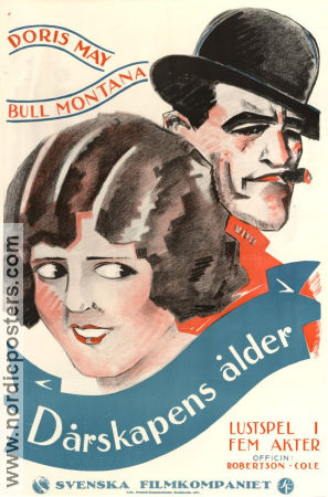 Dårskapens ålder 1921 poster Doris May Hallam Cooley William A Seiter