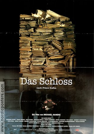 Das Schloss 1997 poster Susanne Lothar Michael Haneke