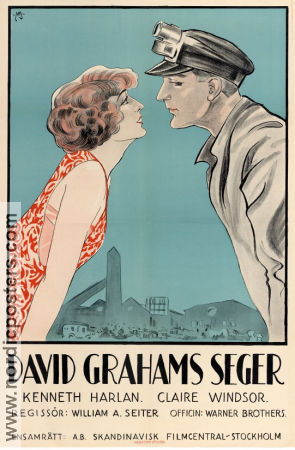David Grahams seger 1923 poster Claire Windsor Kenneth Harlan William A Seiter