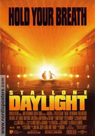 Daylight 1996 poster Sylvester Stallone Amy Brenneman Viggo Mortensen Rob Cohen