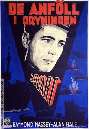 De anföll i gryningen 1943 poster Humphrey Bogart