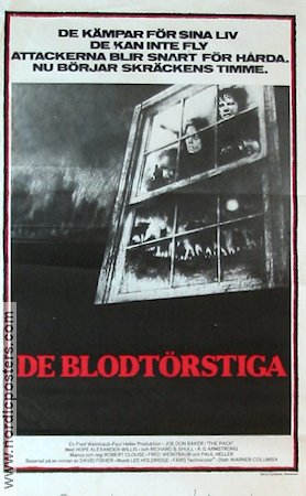 De blodtörstiga 1978 poster Hope Alexander-Willis