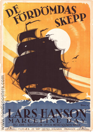 De fördömdas skepp 1927 poster Lars Hanson John S Robertson