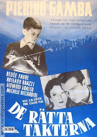 De rätta takterna 1948 poster Pierino Gamba