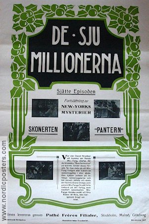 De sju millionerna 6 1917 poster Hitta mer: Silent movie