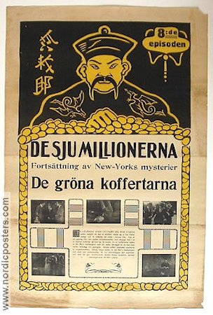 De sju millionerna 8 1917 poster Hitta mer: Silent movie