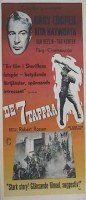 De sju tappra 1958 poster Gary Cooper Rita Hayworth