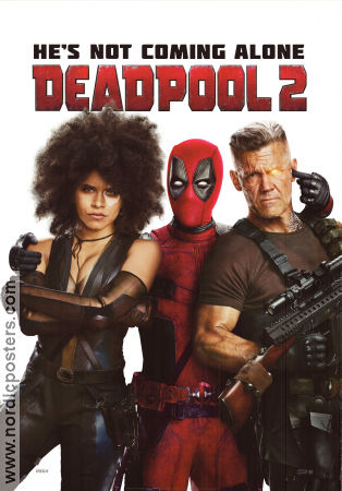 Deadpool 2 2018 poster Ryan Reynolds Josh Brolin Morena Baccarin David Leitch Filmbolag: Marvel