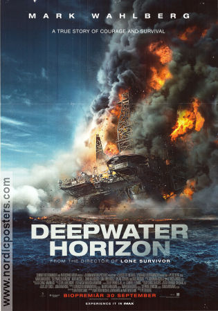 Deepwater Horizon 2016 poster Mark Wahlberg Kurt Russell Douglas M Griffin Peter Berg