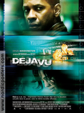 Deja Vu 2006 poster Denzel Washington Paula Patton Jim Caviezel Tony Scott