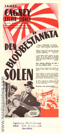 Den blodbestänkta solen 1945 poster James Cagney Sylvia Sidney