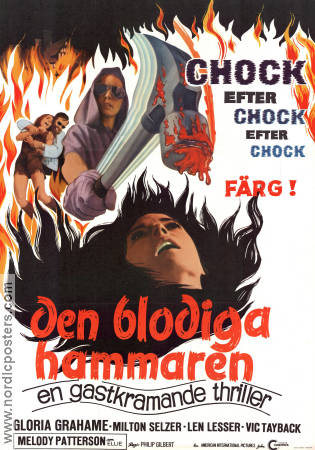 Den blodiga hammaren 1972 poster Gloria Grahame Philip Gilbert