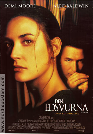 Den edsvurna 1996 poster Demi Moore Alec Baldwin James Gandolfini Brian Gibson