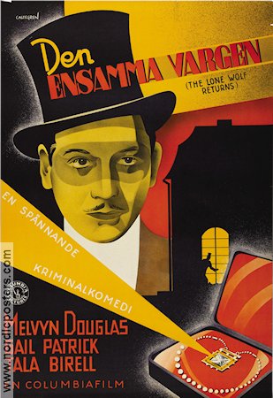 Den ensamma vargen 1935 poster Melvyn Douglas