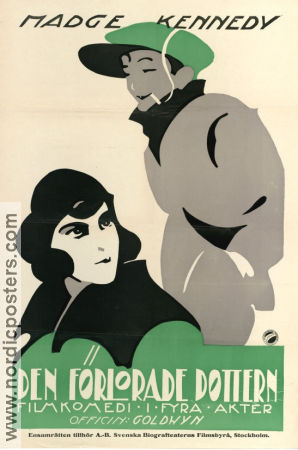 Den förlorade dottern 1918 poster Madge Kennedy Tom Moore Harry A Pollard