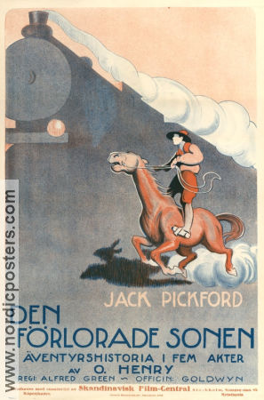 Den förlorade sonen 1920 poster Jack Pickford Marie Dunn Alfred E Green