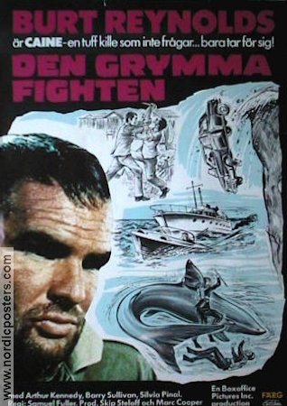 Den grymma fighten 1980 poster Burt Reynolds