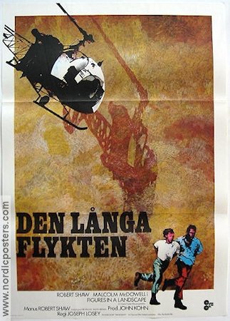 Den långa flykten 1970 poster Robert Shaw Flyg