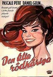 Den lilla rödhåriga 1959 poster Pascale Petit Daniel Gélin Margo Lion Claude Boissol Damer