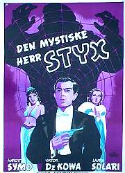 Den mystiske herr Styx 1943 poster Margit Symo Karl Anton