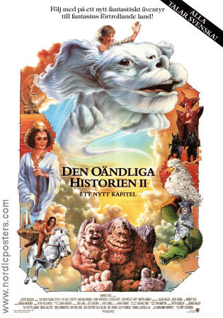 Den oändliga historien 2 1990 poster Jonathan Brandis Kenny Morrison Clarissa Burt George Miller