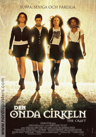 Den onda cirkeln 1996 poster Robin Tunney Fairuza Balk Neve Campbell Andrew Fleming