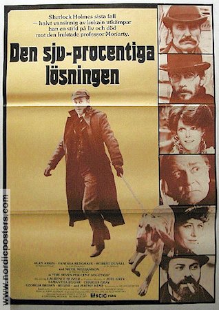 Den sju-procentiga lösningen 1977 poster Alan Arkin Hitta mer: Sherlock Holmes