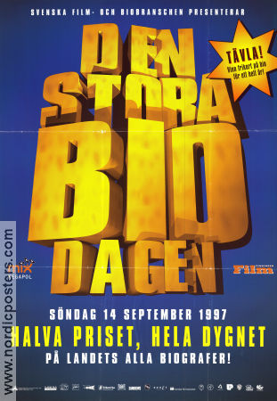 Den stora biodagen 1997 affisch Hitta mer: Bioreklam