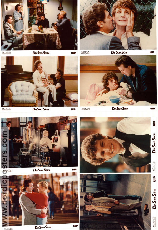Den stora stöten 1984 lobbykort Eric Roberts Mickey Rourke Daryl Hannah Stuart Rosenberg