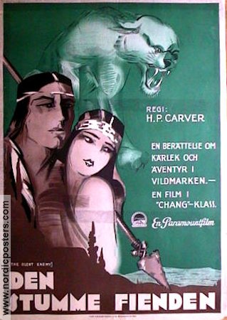 Den stumme fienden 1931 poster H P Carver