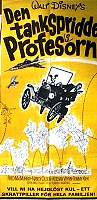 Den tankspridde professorn 1961 poster Fred MacMurray Nancy Olson Keenan Wynn Robert Stevenson Bilar och racing