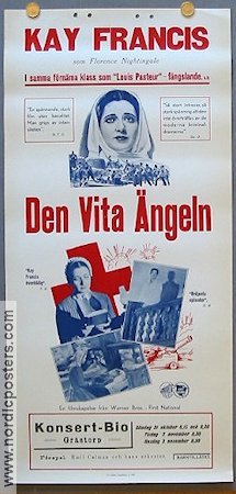 Den vita ängeln 1937 poster Kay Francis Florence Nightingale William Dieterle