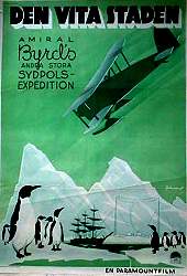 Den vita staden 1935 poster Amiral Byrd