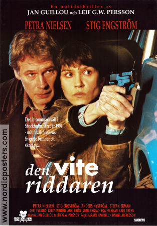 Den vite riddaren 1994 poster Petra Nielsen Stig Engström Anders Nyström Daniel Alfredson Poliser