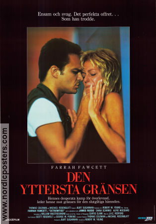Den yttersta gränsen 1986 poster Farrah Fawcett James Russo Alfre Woodard Robert M Young