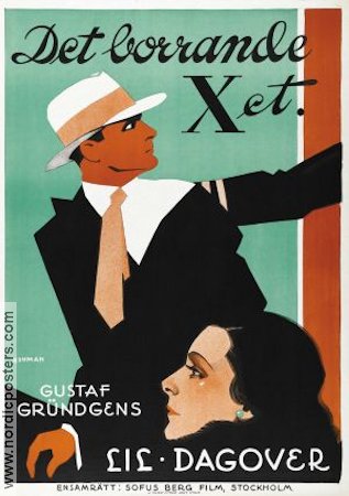Det borrande Xet 1930 poster Lil Dagover Gustaf Gründgens