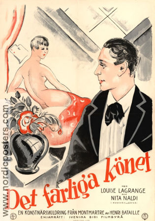 Det farliga könet 1926 poster Ivan Petrovich Louise Lagrange Léonce Perret